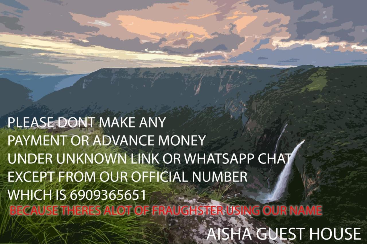Aisha Guest House Cherrapunji Exterior foto